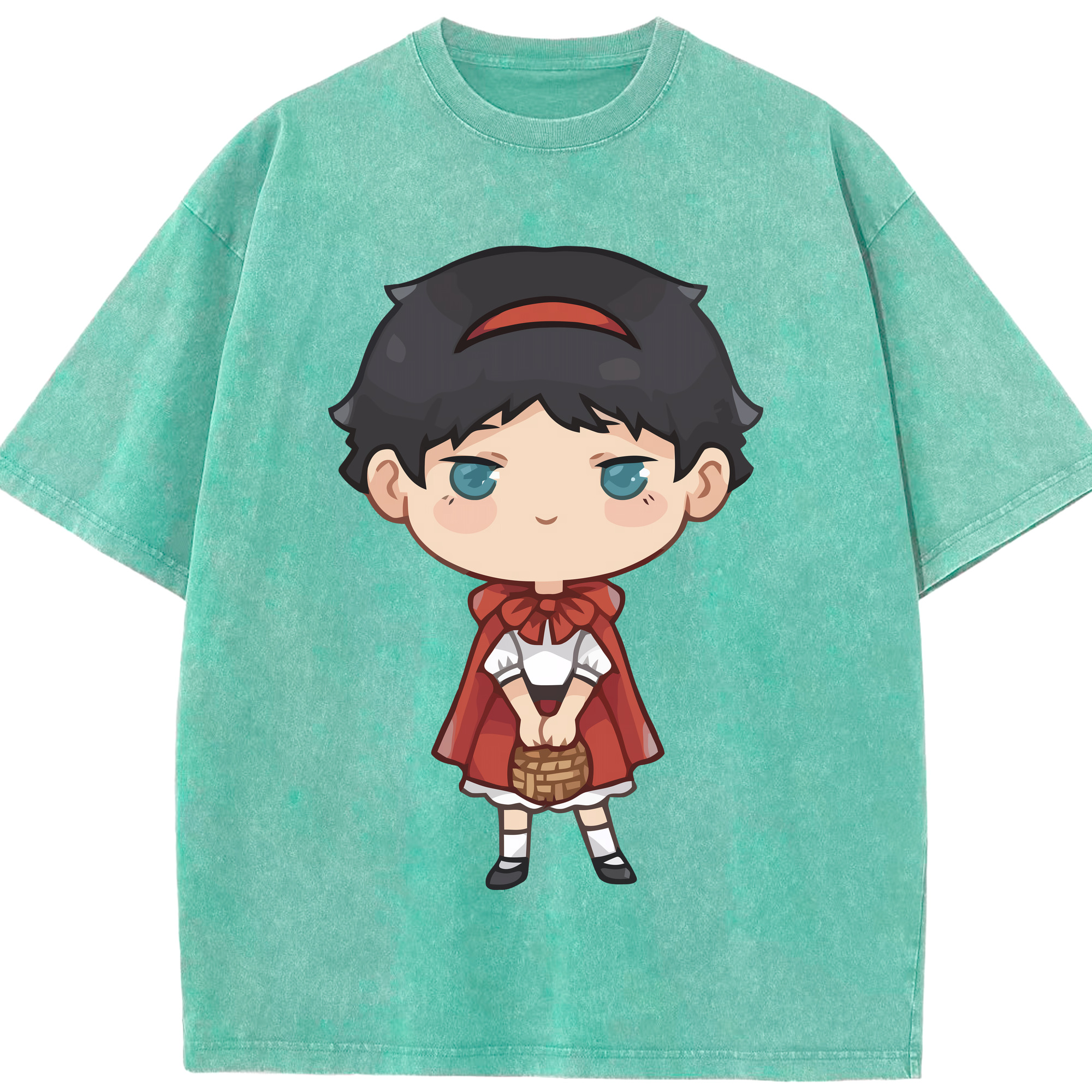 （画像用） ハイキュー!! Haikyu!! 綿100% ヴィンテージ風 半袖Tシャツ（フロントプリント）